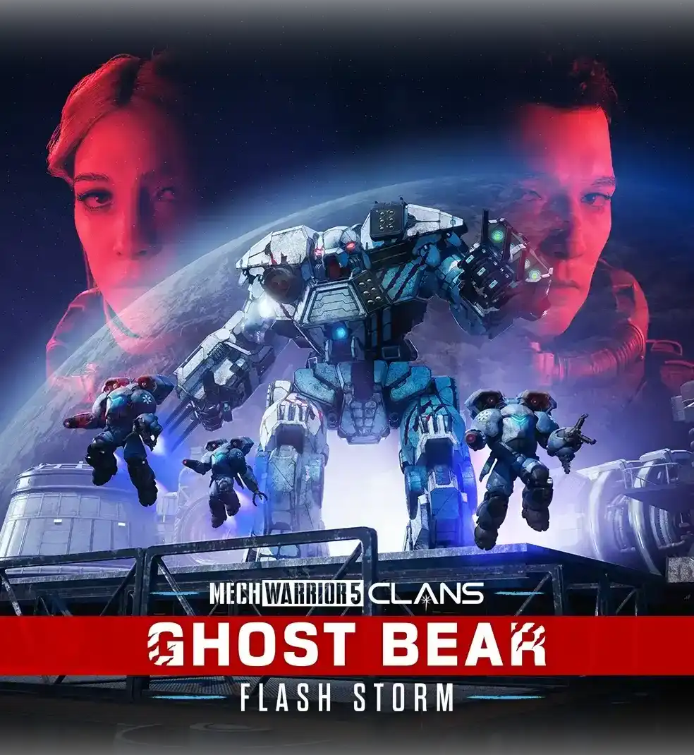 Ghost Bear Flash Storm Key Art